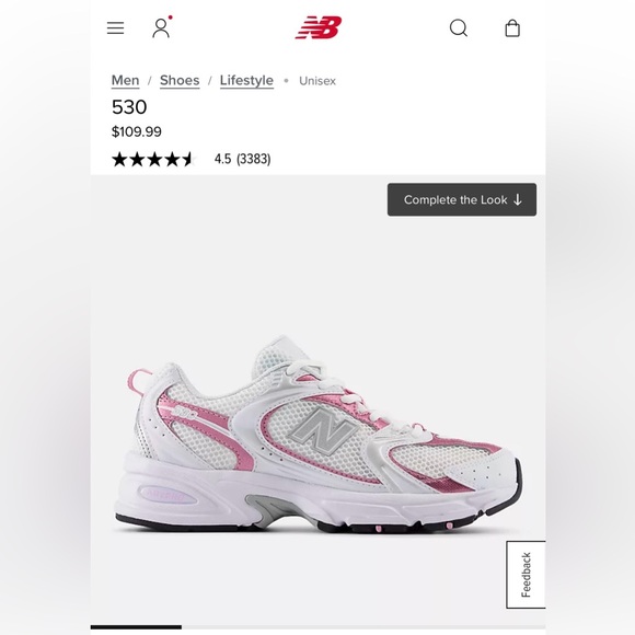 New Balance 530 White Pink US Men’s Size 8,5/ Women’s 10 MR530PK - Picture 9 of 9